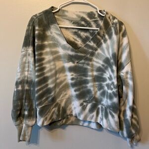 Abercrombie tie-dye sweatshirt